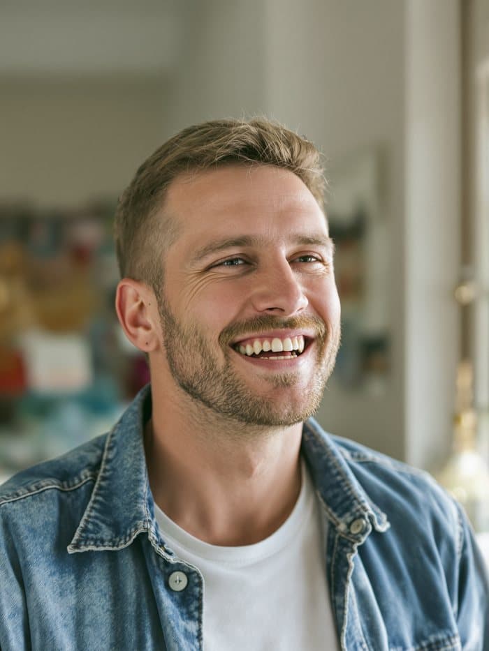 Przykładowy portret AI w stylu Spontaniczny